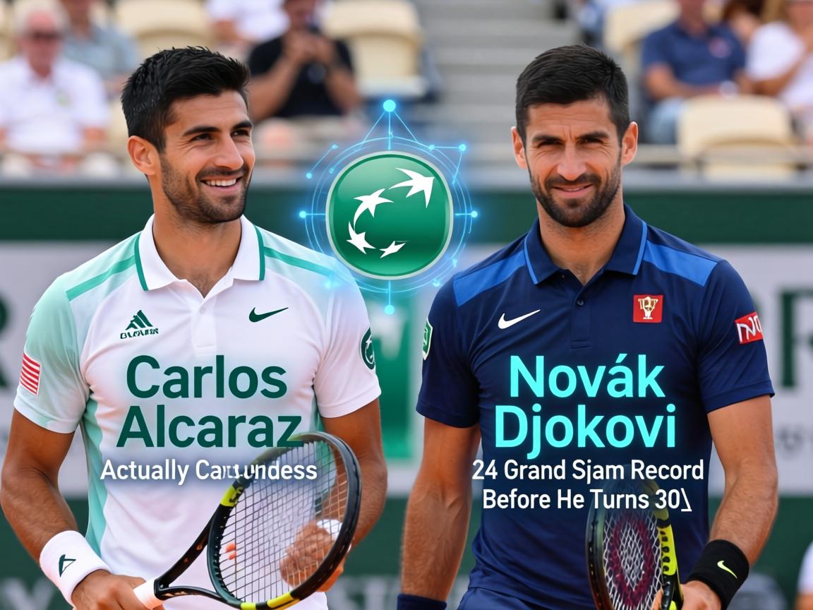 Can Carlos Alcaraz Actually Surpass Novak Djokovic's 24 Grand Slam Record Before He Turns 30_