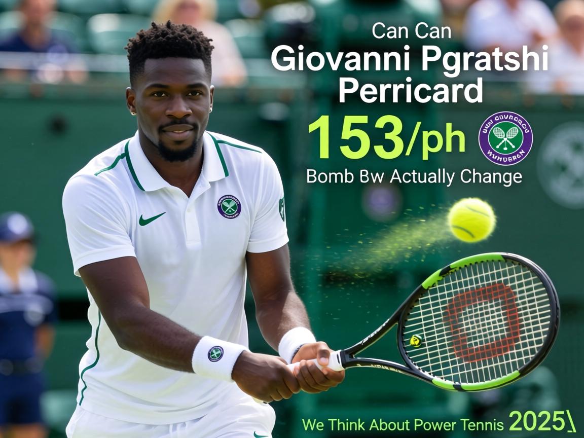 Can Giovanni Mpetshi Perricard's 153 mph Wimbledon Bomb Actually Change How We Think About Power Tennis in 2025_