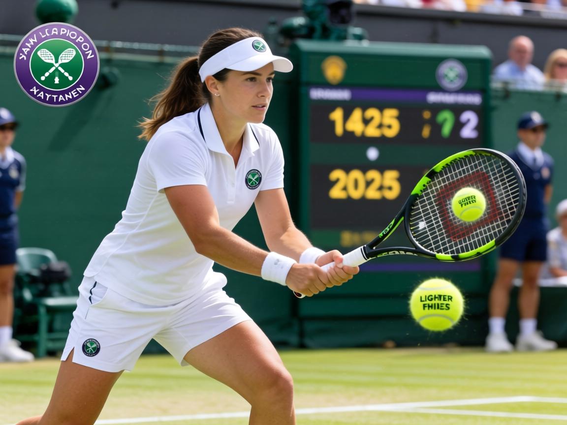 How has the switch to lighter tennis balls in 2025 completely changed defensive strategies at Wimbledon_