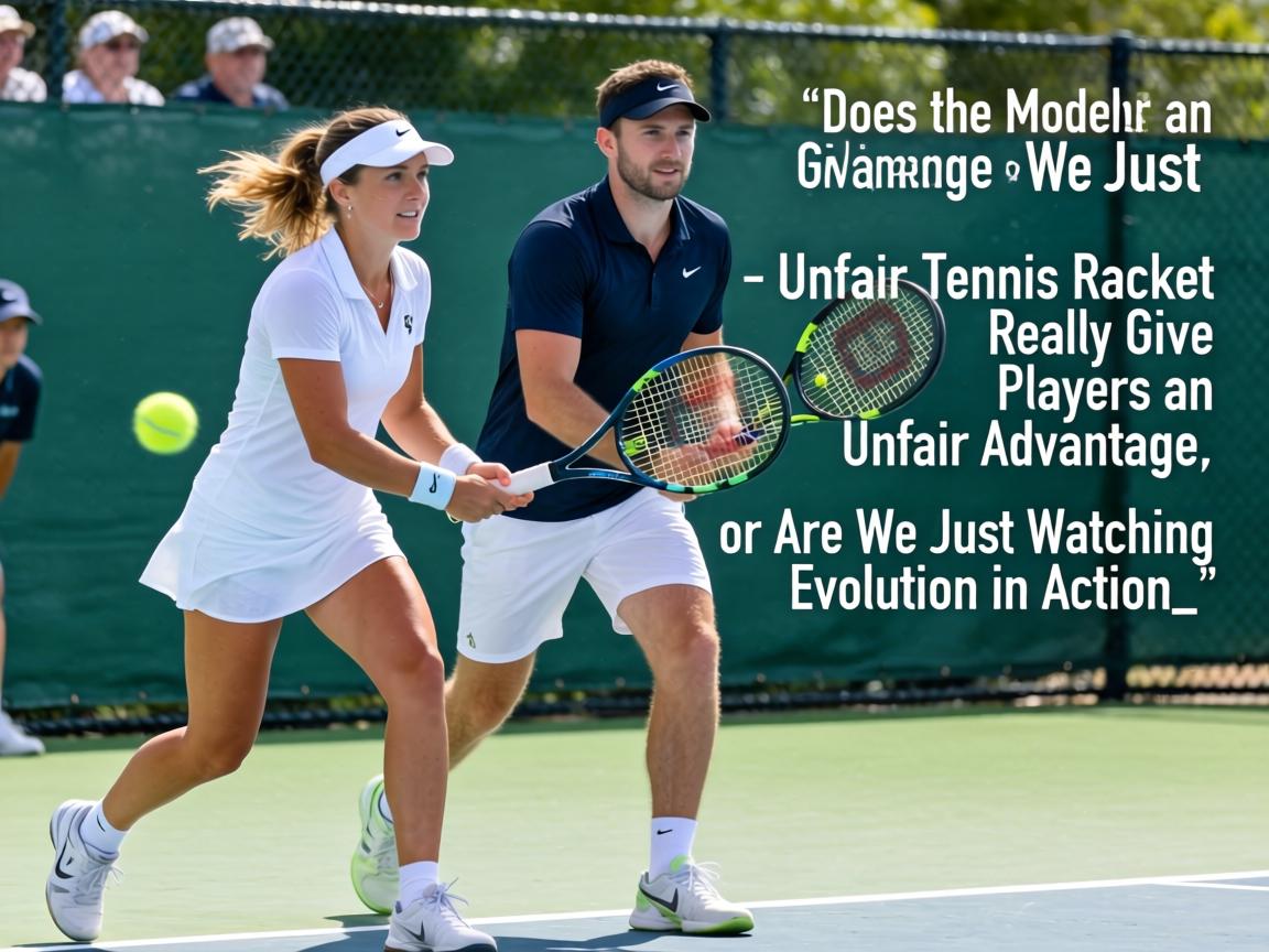 Does the Modern Tennis Racket Really Give Players an Unfair Advantage, or Are We Just Watching Evolution in Action_